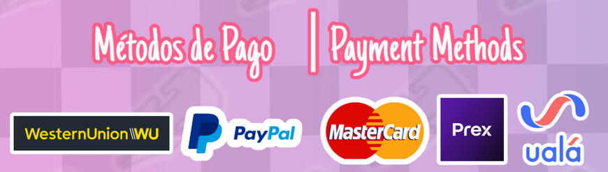 aca van los metodos de pago xd
